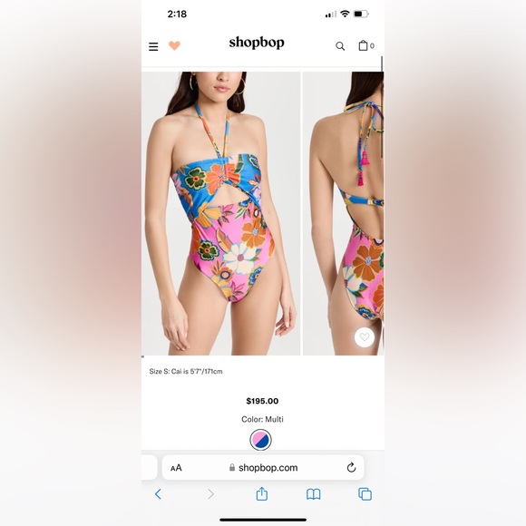 Brand New with Tags Farm Rio Swimsuit - Picture 9 of 9